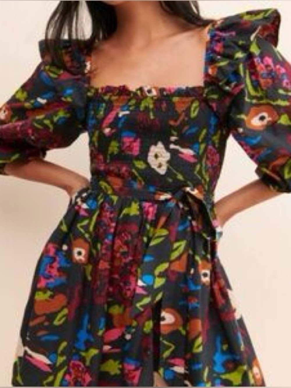 Cleobella Floral Mini Dress